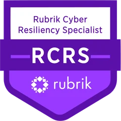 RCRS - Rubrik Cyber Resiliency Specialist